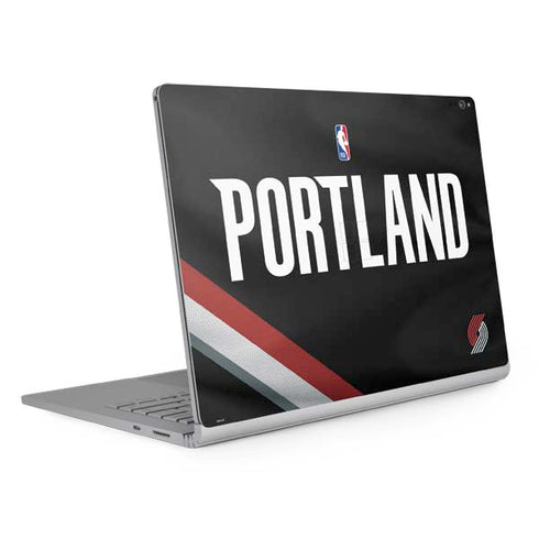 NBA Portland Trail Blazers Jersey Surface Book 2 15in Skin